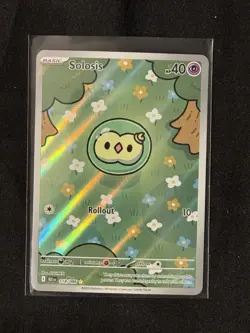 Solosis Black Bolt Illustration Rare Pokemon TCG Card 118/086 - Image 1