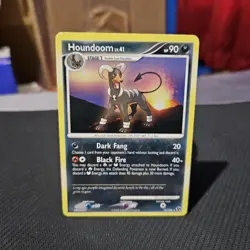 Houndoom Pokemon TCG Great Encounters Rare Card #18/106 - Image 1