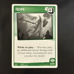 MTG Secret Lair Mood Swings - Hope - Rare - Card # 0124 - Image 1