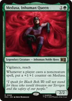 ~ Medusa, Inhuman Queen ~ NM ~ Commander: Marvel Super Heroes ~ MTG ~ - Image 1
