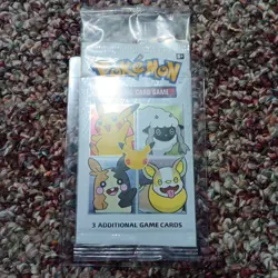 Pokemon 25th Anniversary 3-Card Pack – General Mills – Sealed – NM - Image 1
