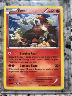Pokemon Legendary Beasts Lot Entei Suicune Raikou Holo Amazing Rare 3 Cards NM - Image 4