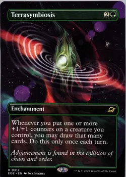 Terrasymbiosis (Borderless) - R - Edge of Eternities - 312 - NM - Regular - Image 1