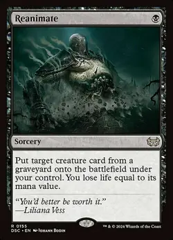 Magic The Gathering MTG REANIMATE Duskmourn House of Horror NM Near Mint - Image 1