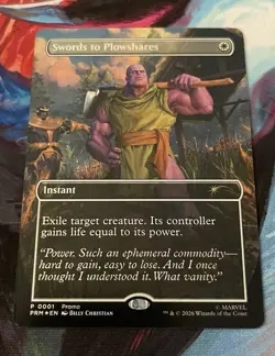 Wizards of the Coast Swords to Plowshares Promo 0001 Thanos Regular EN 2026 - Image 1