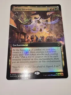 Alien Invasion (Extended Art) Marvel Super Heroes Foil - Image 1