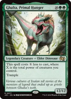 MTG - Ghalta, Primal Hunger - Anime - J25 0077 - Foundations Jumpstart - Rare - Image 1