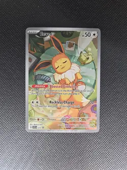 Eevee Black Star Promo 173 Prismatic Evolutions Card NM Condition - Image 3