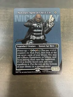 Nick Fury, Agent of S.H.I.E.L.D. (Borderless) (0357) Marvel Super Heroes Regular - Image 1