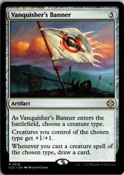 Vanquisher's Banner 316 Commander: The Lost Caverns of Ixalan MTG NM - Image 1