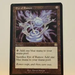 Magic the Gathering MTG Mercadian Masques EYE OF RAMOS LP - Image 1