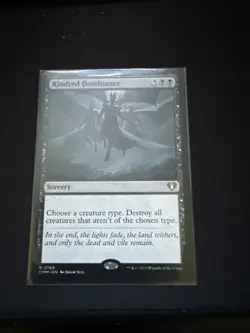 Wizards of the Coast Kindred Dominance Rare Commander Masters EN #0169 - Image 1