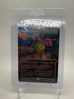 Swords to Plowshares New Promo Pack Sealed Marvel Thanos MTG Magic the Gathering - Image 1