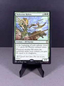MTG Wolverine Riders Commander: Kaldheim 014 Near Mint Unplayed - Image 1