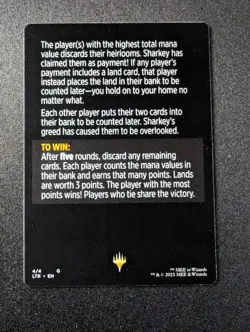 SHARKEY'S TITHE #4/4 The Lord of the Rings: Tales of Middle-earth Magic Minigame - Image 2