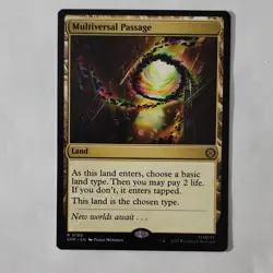 Wizards of the Coast MTG Multiversal Passage 0180 Rare Land EN - Image 1