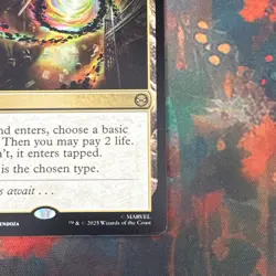 Wizards of the Coast MTG Multiversal Passage 0180 Rare Land EN - Image 4