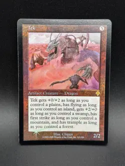 MTG Tek R Invasion #313 FOIL - Image 1