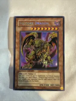 yugioh Victory Dragon JUMP-EN011 Secret Rare Limited Edition nearmint - Image 1
