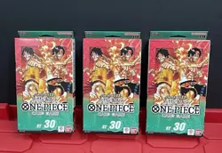 Lot of 3 - One Piece: Starter Deck EX - Luffy & Ace (ST-30) -SEALED - Image 1