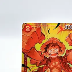 Monkey D Luffy OP01-024 PROMO Weekly Shonen Jump ONE PIECE Card Japan Straw Hat - Image 2