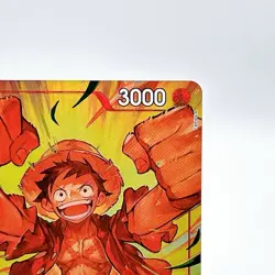 Monkey D Luffy OP01-024 PROMO Weekly Shonen Jump ONE PIECE Card Japan Straw Hat - Image 3