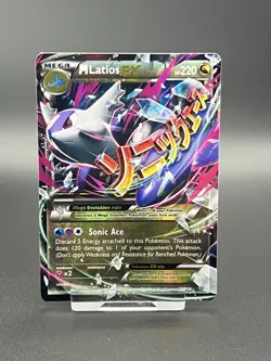 Pokemon TCG Roaring Skies M Latios EX Ultra Rare Card 59/108 Near Mint - Image 1