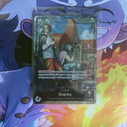 Shanks (2025 PSA Magazine Promo) OP09-001 One Piece Promotion Cards Foil - Image 1