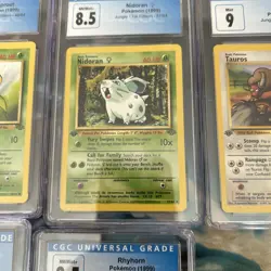 Pokemon WOTC non holo rare graded Jungle first edition lot - Image 4