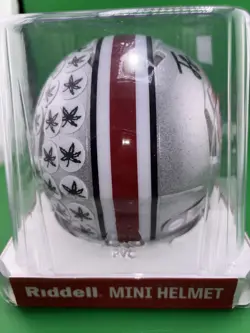 Jeremiah Smith Signed 2024 OSU National Championship Mini Helmet SWAU Certified - Image 3