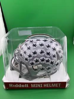 Jeremiah Smith Signed 2024 OSU National Championship Mini Helmet SWAU Certified - Image 5