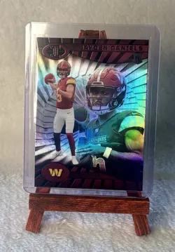 2024 Panini Illusions - Jayden Daniels #93 Rookie RC Commanders QB - Image 1