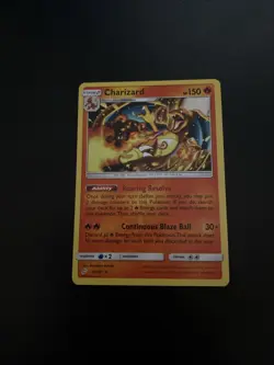 Pokemon Charizard TCG 14/181 Non-Holo Rare SM Team-Up - Image 1