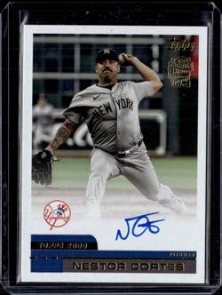 2024 Topps Archives Nestor Cortes Fan Favorites Auto New York Yankees (50A) - Image 1