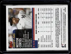 2024 Topps Archives Nestor Cortes Fan Favorites Auto New York Yankees (50A) - Image 2