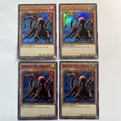 (x4) YuGiOh! Harpie's Pet Dragon - 1st Edition - LDS2-EN066 - G/B/P - NM/VLP!! - Image 1