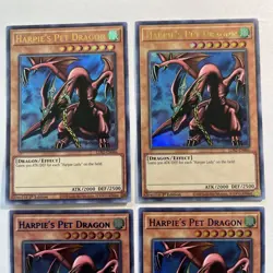 (x4) YuGiOh! Harpie's Pet Dragon - 1st Edition - LDS2-EN066 - G/B/P - NM/VLP!! - Image 2