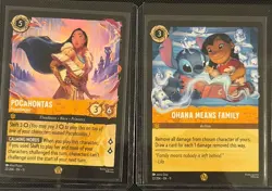 Lorcana Winterspell Epic Legendary Holofoil Ohana Means Family Lot of 20 NM - Image 2