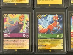 Lorcana Winterspell Epic Legendary Holofoil Ohana Means Family Lot of 20 NM - Image 4