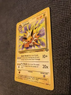 Pokemon TCG Jolteon Jungle 20/64 Non-Holo Card Unlimited Rare - Image 3