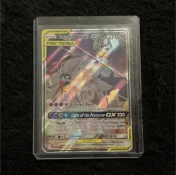 Solgaleo & Lunala GX TAG TEAM Full Art Holo Ultra Rare 216/236 Cosmic Eclipse - Image 1