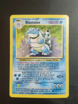 Blastoise 002/102 Base Set Holo - MINT Condition Pokemon Card (RARE) - Image 3