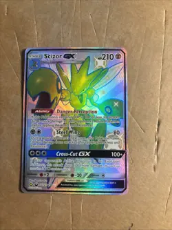 Scizor GX SV72/SV94 Hidden Fates: Shiny Vault Pokemon English NM - Image 1