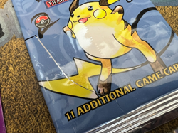 Pokemon 3x Base Set 2 Long Crimp Empty Booster Packs - Pidgeot Raichu Gyarados - Image 3