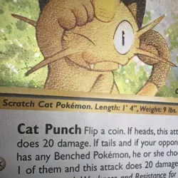 Wizards Pokemon TCG Meowth Wotc Promo Holo 10/53 50 HP Basic English 1999 - Image 4