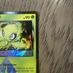 Celebi Prism Star 19/214 LP/NM Lost Thunder Rare Holo Foil Pokemon TCG Set Card - Image 3