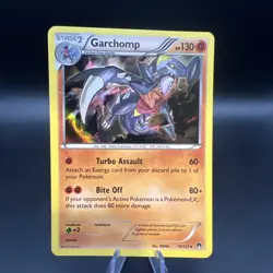 Pokemon Garchomp Holo Card TCG Breakpoint 70/122 Rare - Image 1