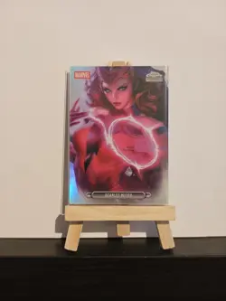 Scarlet Witch Fanfare Marvel Chrome Topps 2026 Trading Card - Image 1