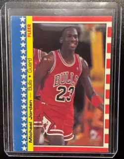 1987-88 Fleer Basketball Card Set(1-132) + Complete Sticker Set (1-11) BEAUTIFUL - Image 1