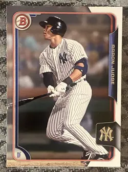 Aaron Judge 2015 Bowman Draft Picks & Prospects B #150 New York Yankees - Image 1